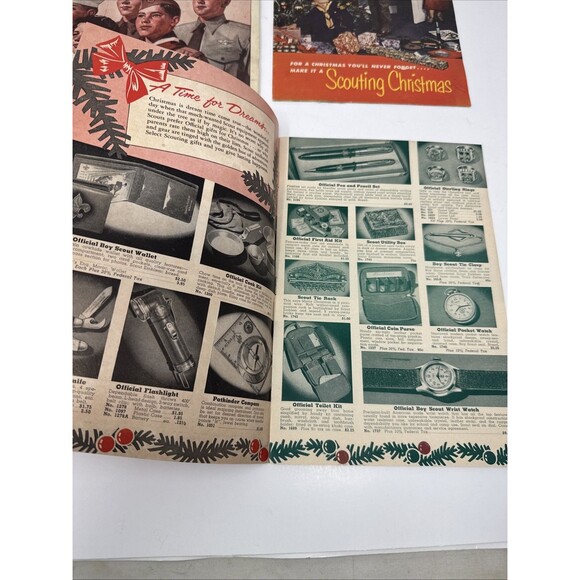 Vintage Cub Scout BSA Christmas Gift Catalog Toys Uniform Craft Projects 40s 50s - Picture 11 of 16